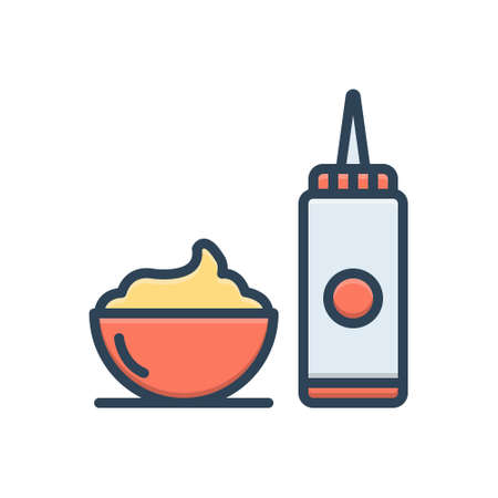 Icon for sauce,spiceのイラスト素材