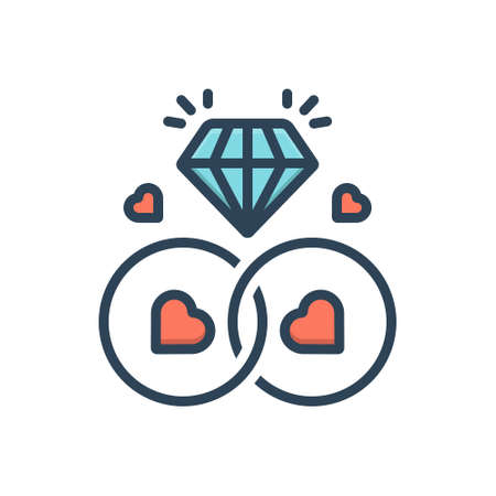 Icon for marriage,sacramentのイラスト素材