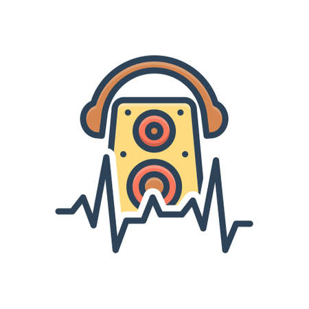 Icon for beat,audioのイラスト素材