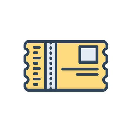 Icon for pass,security,badgeのイラスト素材