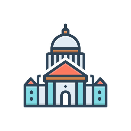 Icon for federal,buildingのイラスト素材