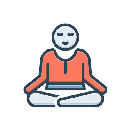 Icon for peace,exerciseのイラスト素材