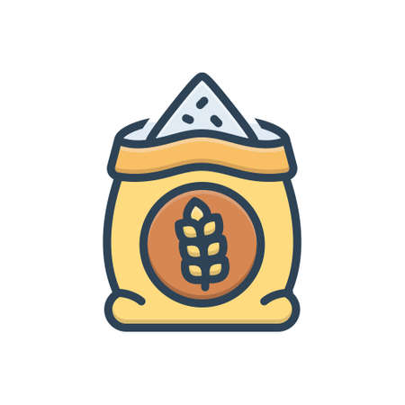 Icon for grain,cerealsのイラスト素材