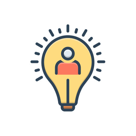 Icon for initiative,impulsionのイラスト素材