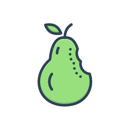 Icon for bite,pearのイラスト素材