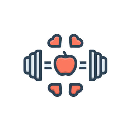 Icon for fitness,workoutのイラスト素材