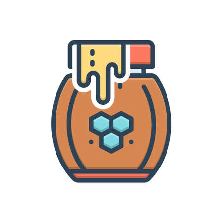 Icon for honey,healthyのイラスト素材