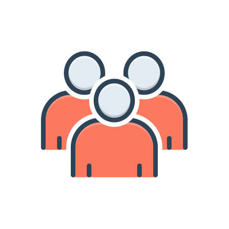 Icon for our,hisのイラスト素材