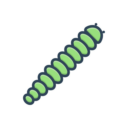 Icon for caterpillar,worm