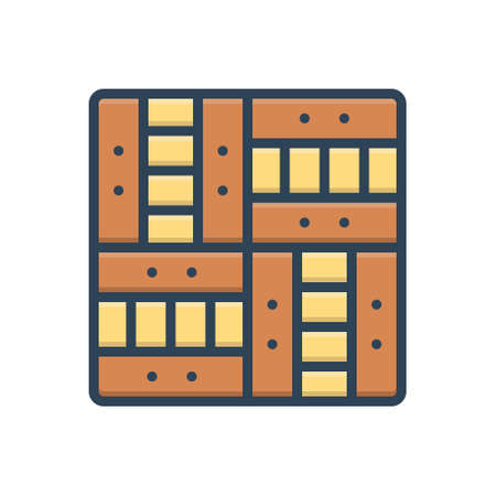 Icon for floor,destinationのイラスト素材