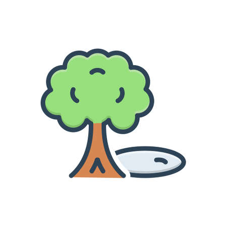 Icon for shade,shadowのイラスト素材