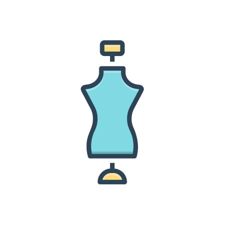 Icon for model,mannequinのイラスト素材