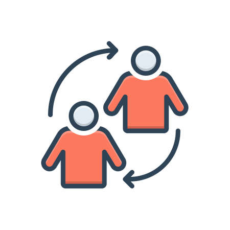 Icon for following,personのイラスト素材