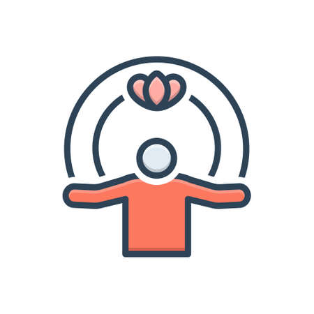 Icon for spiritual,metaphysicalのイラスト素材