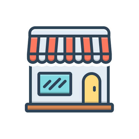 Icon for store,shop,retailのイラスト素材