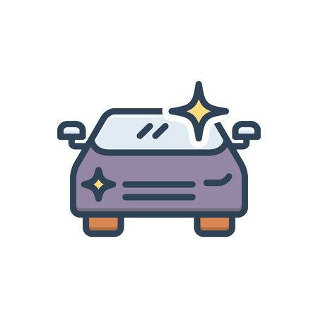 Icon for shine,car polishのイラスト素材