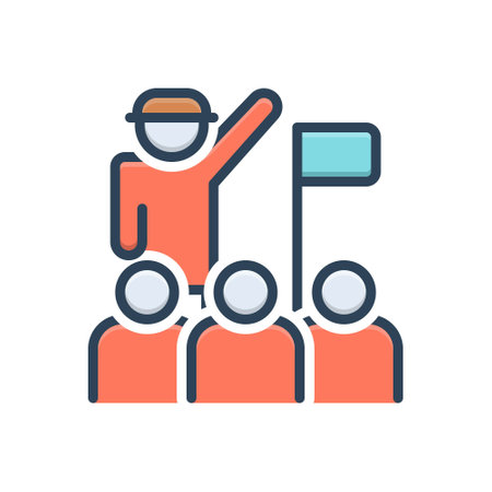 Icon for president,chairmanのイラスト素材