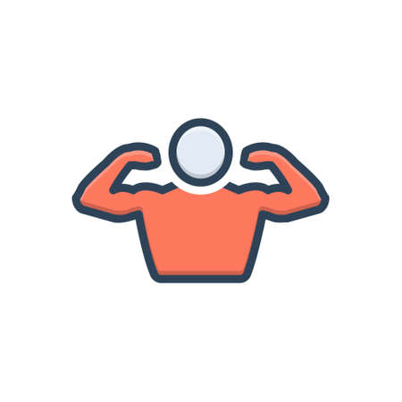 Icon for muscleの写真素材