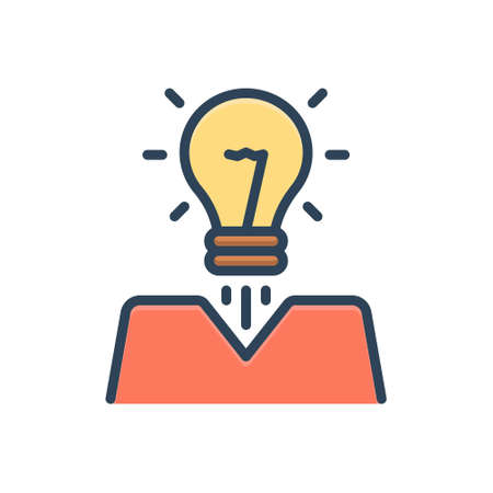 Icon for creation,ideaの写真素材