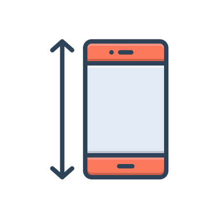 Icon for size,dimensionsのイラスト素材
