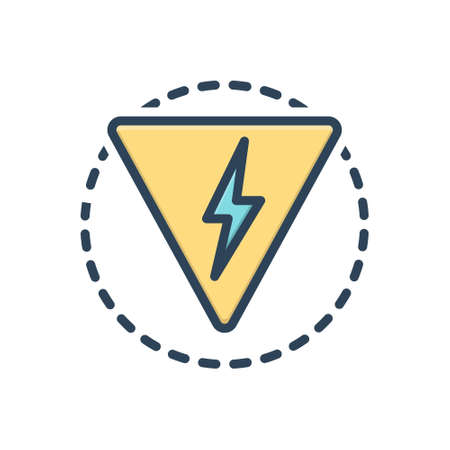 Icon for danger,perilの写真素材