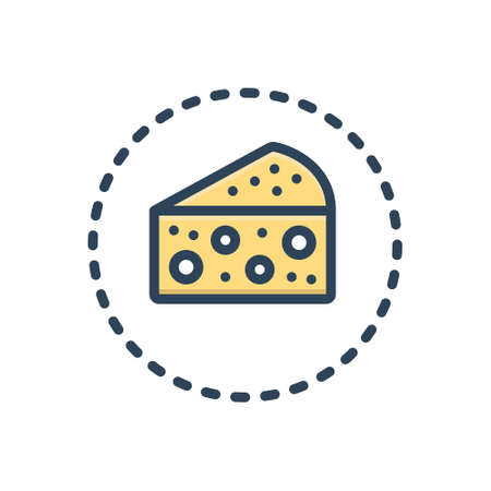 Icon for cheese,tastyの写真素材