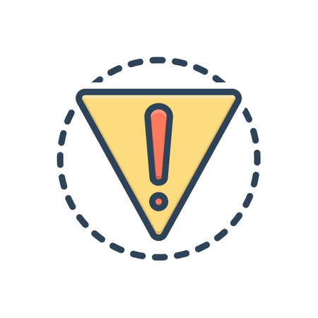 Icon for danger,perilのイラスト素材