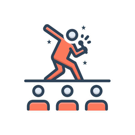 Icon for perform,enactのイラスト素材