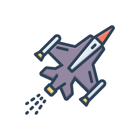 Icon for jet,fighterのイラスト素材