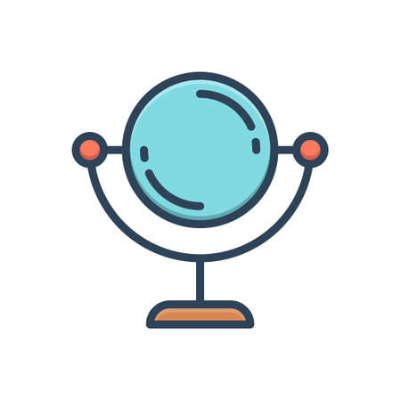 Icon for appearance,displayのイラスト素材