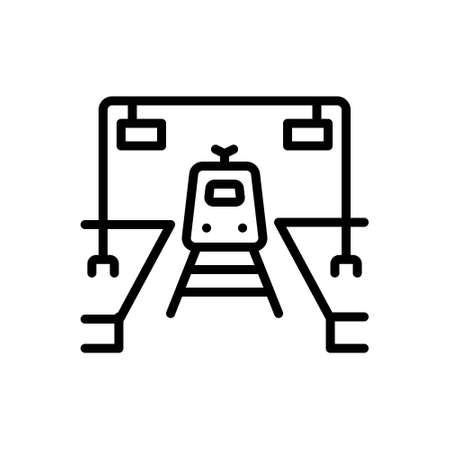 Icon for platforms,stationのイラスト素材