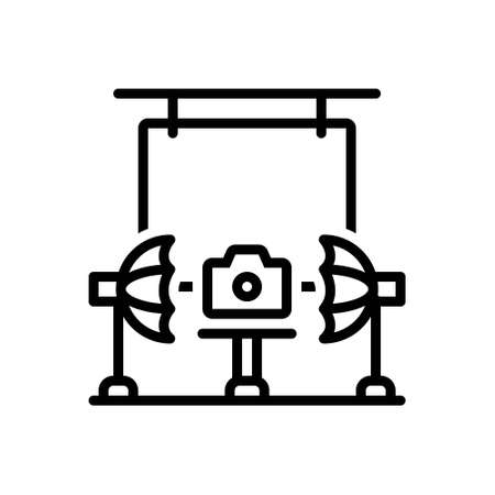 Icon for studio,tripodのイラスト素材