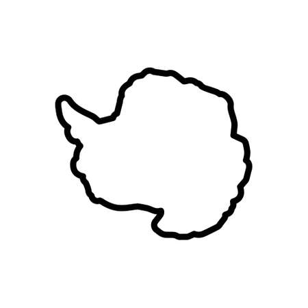 Icon for antarctica,ice bergのイラスト素材