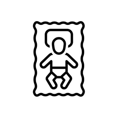 Icon for infant,newbornのイラスト素材