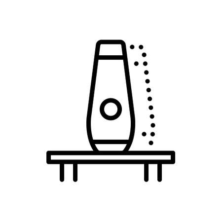 Icon for shadow,bottleのイラスト素材