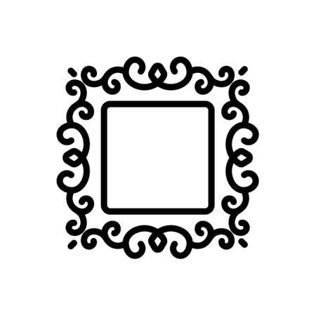 Icon for borders,frameのイラスト素材