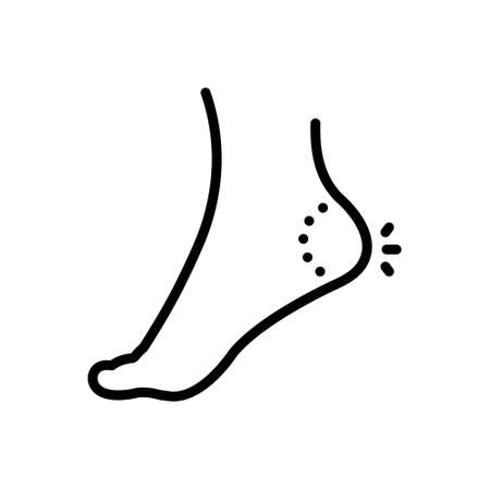 Icon for heel,footのイラスト素材