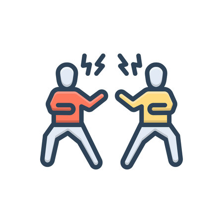 Icon for opponent,rivalのイラスト素材