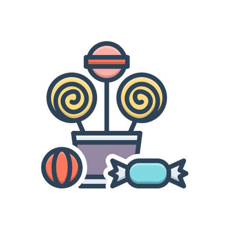 Icon for candy,sweet stuffのイラスト素材