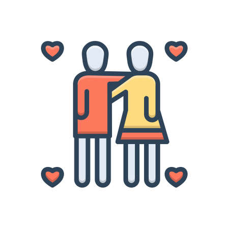 Icon for feel,loveのイラスト素材