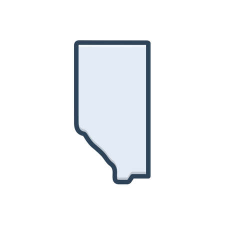 Icon for alberta,canadaのイラスト素材