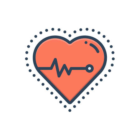 Icon for cardiac,diagnosisのイラスト素材