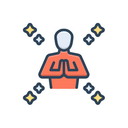 Icon for virtue,moralityのイラスト素材