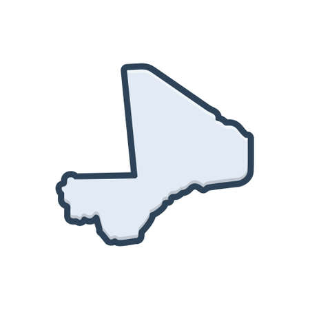 Icon for mali,atlasのイラスト素材