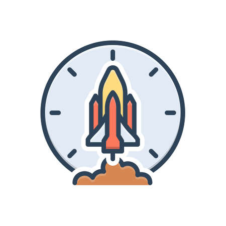 Icon for runtime,sequenceのイラスト素材