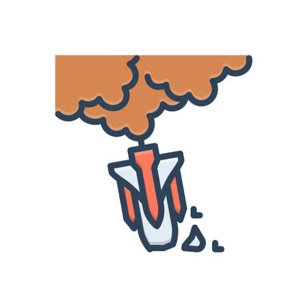 Icon for failures,anxietyのイラスト素材