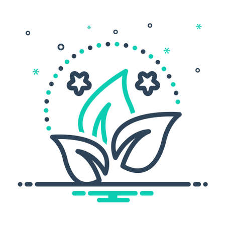 Icon for bio,plantのイラスト素材