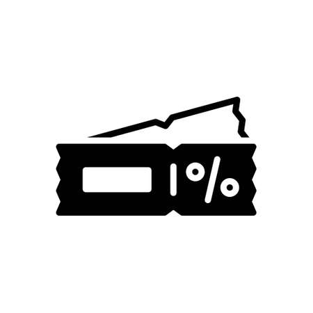 Icon for coupon ticketsのイラスト素材