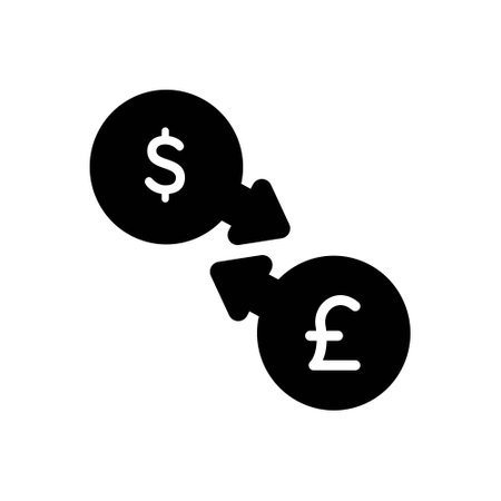 Icon for currency exchange,currencyのイラスト素材