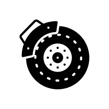 Icon for brakes,padのイラスト素材